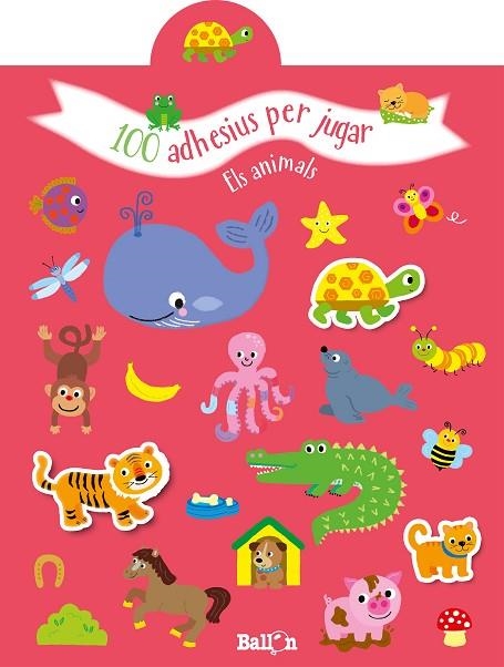 100 ADHESIUS PER JUGAR - ELS ANIMALS | 9789403216690 | BALLON | Llibreria Online de Banyoles | Comprar llibres en català i castellà online