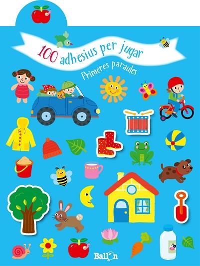 100 ADHESIUS PER JUGAR -  PRIMERES PARAULES | 9789403216683 | BALLON | Llibreria Online de Banyoles | Comprar llibres en català i castellà online