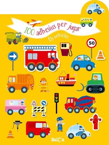 100 ADHESIUS PER JUGAR - ELS VEHICLES | 9789403216676 | BALLON | Llibreria Online de Banyoles | Comprar llibres en català i castellà online