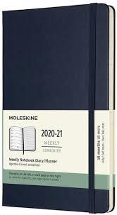 2020-2021 AGENDA 18M SETMANAL L BLAU SAFIR TAPA DURA MOLESKINE | 8053853606969 | MOLESKINE | Llibreria Online de Banyoles | Comprar llibres en català i castellà online