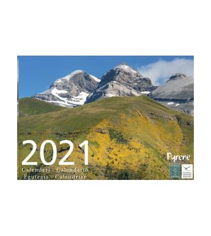 CALENDARI PYRENE 2021 | 9788480908306 | FRANCESC MUNTADA SAGRADO | Llibreria Online de Banyoles | Comprar llibres en català i castellà online