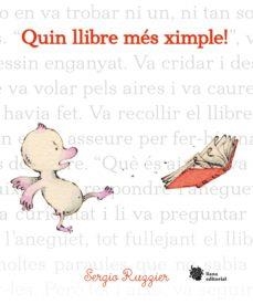 QUIN LLIBRE MES XIMPLE | 9788494983030 | SERGIO RUZZIER | Llibreria Online de Banyoles | Comprar llibres en català i castellà online