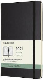 2021 AGENDA 12M SETMANAL HORITZONTAL L NEGRA TAPA DURA MOLESKINE | 8053853606631 | MOLESKINE | Llibreria Online de Banyoles | Comprar llibres en català i castellà online