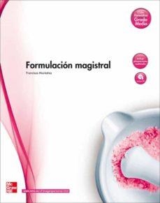 FORMULACIÓN MAGISTRAL. GRADO MEDIO. | 9788448169282 | AV | Llibreria Online de Banyoles | Comprar llibres en català i castellà online