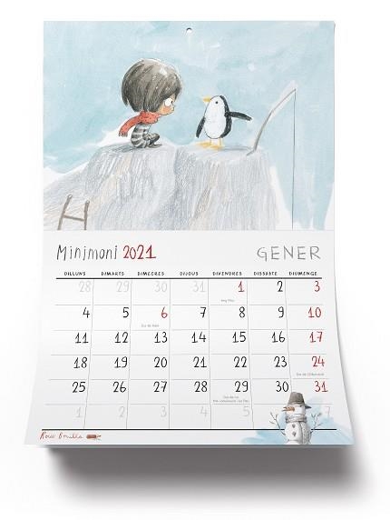 CALENDARI MINIMONI 2021 | 9788417599874 | BONILLA RAYA, ROCIO | Llibreria Online de Banyoles | Comprar llibres en català i castellà online