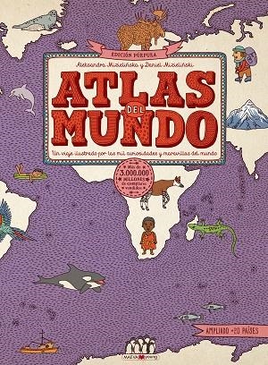 ATLAS DEL MUNDO. EDICIÓN PÚRPURA | 9788417708832 | MIZIELINSKA, ALEKSANDRA/MIZIELINSKI, DANIEL | Llibreria Online de Banyoles | Comprar llibres en català i castellà online