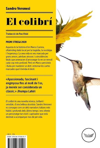 COLIBRÍ, EL | 9788417339517 | VERONESI, SANDRO | Llibreria Online de Banyoles | Comprar llibres en català i castellà online