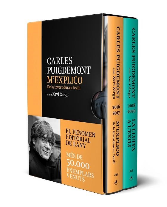 M'EXPLICO I LA LLUITA A L'EXILI (EDICIÓ PACK) | 9788418226243 | PUIGDEMONT, CARLES | Llibreria Online de Banyoles | Comprar llibres en català i castellà online