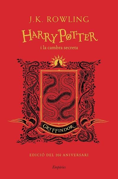 HARRY POTTER I LA CAMBRA SECRETA (GRYFFINDOR) | 9788417879600 | ROWLING, J.K. | Llibreria Online de Banyoles | Comprar llibres en català i castellà online