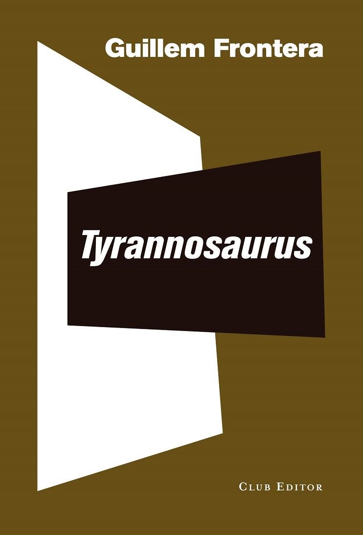 TYRANNOSAURUS | 9788473292559 | FRONTERA, GUILLEM | Llibreria Online de Banyoles | Comprar llibres en català i castellà online