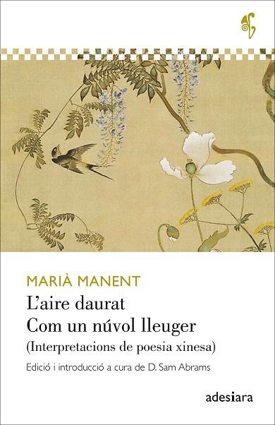 L'AIRE DAURAT / COM UN NÚVOL LLEUGER | 9788416948574 | MANENT I CISA, MARIÀ | Llibreria Online de Banyoles | Comprar llibres en català i castellà online