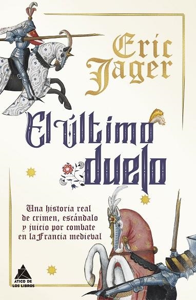 EL ÚLTIMO DUELO | 9788418217319 | JAGER, ERIC | Llibreria L'Altell - Llibreria Online de Banyoles | Comprar llibres en català i castellà online - Llibreria de Girona