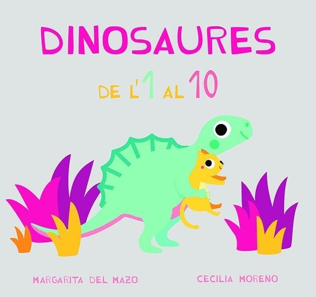 DINOSAURES DE L'1 AL 10 | 9788417272869 | DEL MAZO, MARGARITA | Llibreria L'Altell - Llibreria Online de Banyoles | Comprar llibres en català i castellà online - Llibreria de Girona