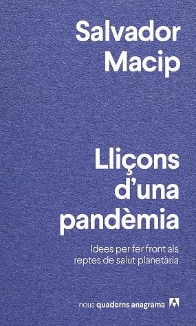 LLIÇONS D'UNA PANDÈMIA | 9788433916501 | MACIP, SALVADOR | Llibreria Online de Banyoles | Comprar llibres en català i castellà online