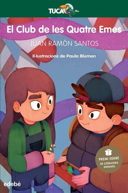 EL CLUB DE LES QUATRE EMES (PREMI EDEBÉ DE LITERATURA INFANTIL 2021) | 9788468352732 | SNTOS DELGADO, JUAN RAMÓN | Llibreria Online de Banyoles | Comprar llibres en català i castellà online