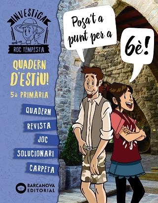 INVESTIGA AMB ROC TEMPESTA 5È. POSA'T A PUNT PER A 6È | 9788448954321 | MURILLO, NÚRIA/BARÓ, SANTI | Llibreria Online de Banyoles | Comprar llibres en català i castellà online