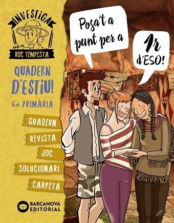 INVESTIGA AMB ROC TEMPESTA 6È. POSA'T A PUNT PER A 1R D'ESO | 9788448954338 | MURILLO, NÚRIA/BARÓ, SANTI | Llibreria Online de Banyoles | Comprar llibres en català i castellà online