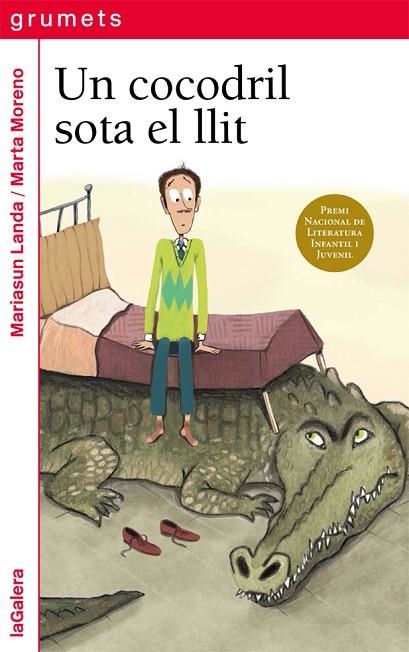 UN COCODRIL SOTA EL LLIT | 9788424670542 | LANDA, MARIASUN | Llibreria Online de Banyoles | Comprar llibres en català i castellà online