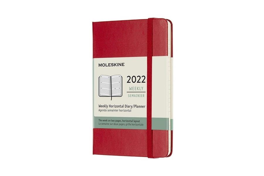 2022 AGENDA 12 MESOS SETMANAL HORITZONTAL P VERMELLA S.T | 8056420855999 | MOLESKINE | Llibreria Online de Banyoles | Comprar llibres en català i castellà online