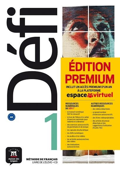 DÉFI 1 PREMIUM LIVRE DE L´ÉLÈVE + CD | 9788417249694 | CHAHI, FATIHA/DENYER, MONIQUE/GLOANEC, AUDREY/BRIET, GENEVIÈVE/NEUENSCHWANDER, VALÉRIE/FOUILLET, RAP | Llibreria Online de Banyoles | Comprar llibres en català i castellà online