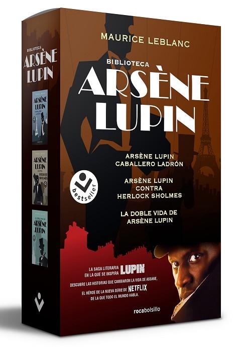 ESTUCHE ARSÈNE LUPIN | 9788417821890 | LEBLANC, MAURICE | Llibreria Online de Banyoles | Comprar llibres en català i castellà online