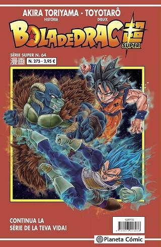 BOLA DE DRAC SÈRIE VERMELLA Nº 275 | 9788413417417 | TORIYAMA, AKIRA/TOYOTARÔ | Llibreria Online de Banyoles | Comprar llibres en català i castellà online