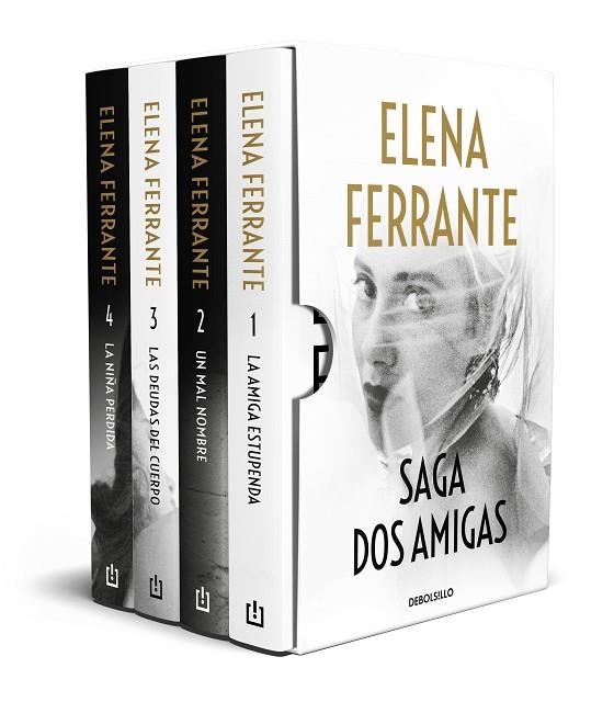 SAGA DOS AMIGAS (AMIGA ESTUPENDA | MAL NOMBRE | DEUDAS DEL CUERPO | NIÑA PERDIDA) | 9788466357913 | FERRANTE, ELENA | Llibreria Online de Banyoles | Comprar llibres en català i castellà online