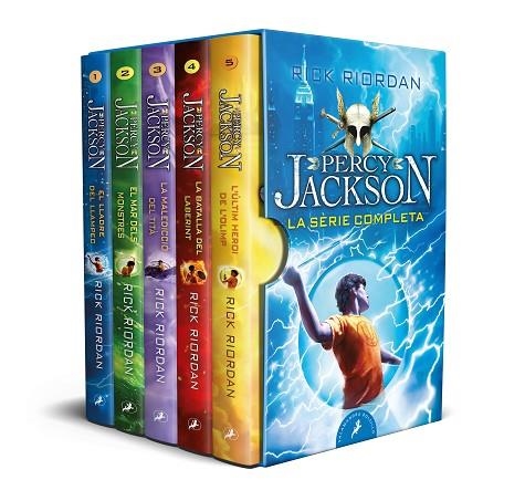 PERCY JACKSON I ELS DÉUS DE L'OLIMP - LA SÈRIE COMPLETA | 9788418173738 | RIORDAN, RICK | Llibreria Online de Banyoles | Comprar llibres en català i castellà online