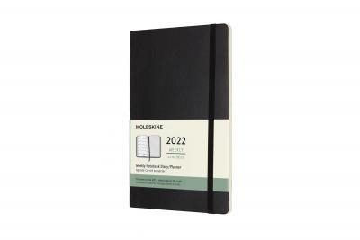 AGENDA MOLESKINE S/V / 1 PÀGINA RATLLADA TAPA TOVA NEGRA L 2022 | 8056420855838 | MOLESKINE | Llibreria Online de Banyoles | Comprar llibres en català i castellà online