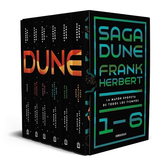 SAGA DUNE 1-6. LA MAYOR EPOPEYA DE TODOS LOS TIEMPOS | 9788466361897 | HERBERT, FRANK | Llibreria Online de Banyoles | Comprar llibres en català i castellà online