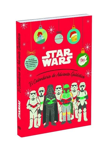 STAR WARS EL CALENDARIO DE ADVENTO GALÁCTICO | 9788413423722 | AAVV | Llibreria Online de Banyoles | Comprar llibres en català i castellà online