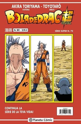 BOLA DE DRAC SERIE VERMELLA Nº 281 | 9788491746140 | TORIYAMA, AKIRA/TOYOTARÔ | Llibreria Online de Banyoles | Comprar llibres en català i castellà online