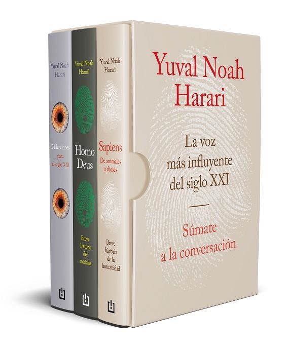 ESTUCHE HARARI. CONTIENE: SAPIENS | 21 LECCIONES PARA EL SIGLO XXI | HOMO DEUS | 9788466361217 | HARARI, YUVAL NOAH | Llibreria Online de Banyoles | Comprar llibres en català i castellà online