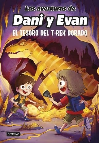 TESORO DEL T-REX DORADO, EL | 9788408252559 | LAS AVENTURAS DE DANI Y EVAN | Llibreria L'Altell - Llibreria Online de Banyoles | Comprar llibres en català i castellà online - Llibreria de Girona