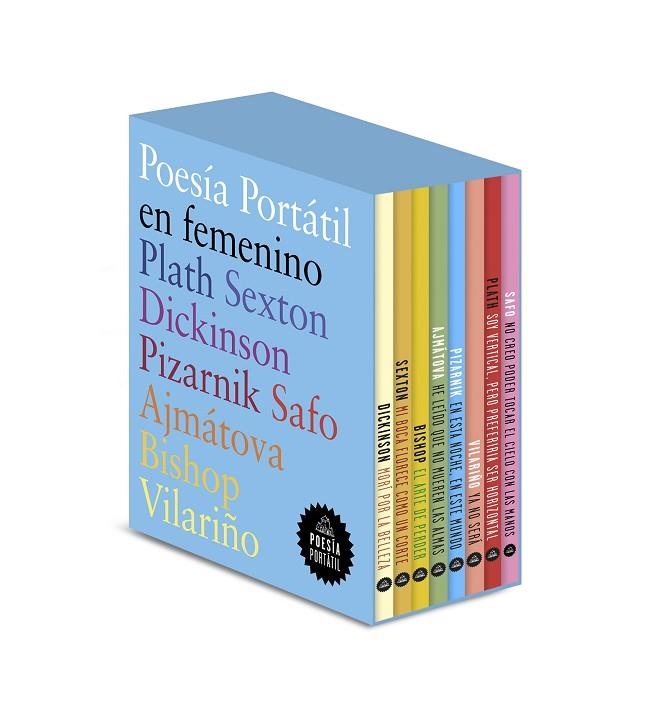 POESÍA PORTÁTIL EN FEMENINO (PLATH | SEXTON | DICKINSON | PIZARNIK | SAFO | AJMÁ | 9788439740377 | PLATH, SYLVIA/SEXTON, ANNE/DICKINSON, EMILY/PIZARNIK, ALEJANDRA/SAFO,/AJMÁTOVA, ANNA/BISHOP, ELIZABE | Llibreria Online de Banyoles | Comprar llibres en català i castellà online