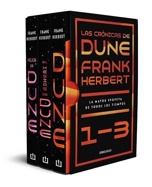 DUNE (ESTUCHE CON: DUNE | EL MESÍAS DE DUNE | HIJOS DE DUNE) | 9788466359481 | HERBERT, FRANK | Llibreria Online de Banyoles | Comprar llibres en català i castellà online