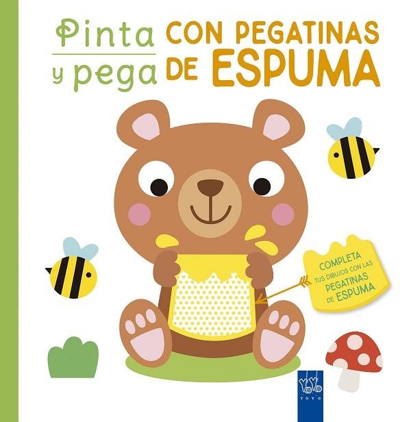 PINTA Y PEGA CON PEGATINAS DE ESPUMA. VERDE | 9788408250449 | YOYO | Llibreria L'Altell - Llibreria Online de Banyoles | Comprar llibres en català i castellà online - Llibreria de Girona