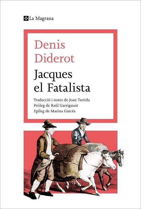 JACQUES EL FATALISTA | 9788419013415 | DIDEROT, DENIS | Llibreria Online de Banyoles | Comprar llibres en català i castellà online