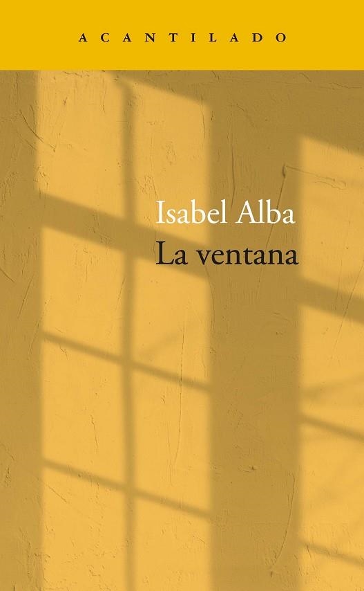 VENTANA, LA | 9788418370915 | ALBA RICO, ISABEL | Llibreria Online de Banyoles | Comprar llibres en català i castellà online