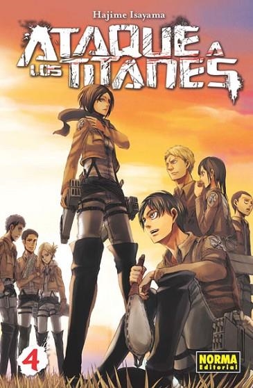 ATAQUE A LOS TITANES 4 | 9788467911503 | ISAYAMA,HAJIME | Llibreria Online de Banyoles | Comprar llibres en català i castellà online