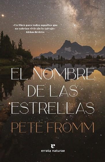 EL NOMBRE DE LAS ESTRELLAS | 9788419158062 | FROMM, PETE | Llibreria L'Altell - Llibreria Online de Banyoles | Comprar llibres en català i castellà online - Llibreria de Girona