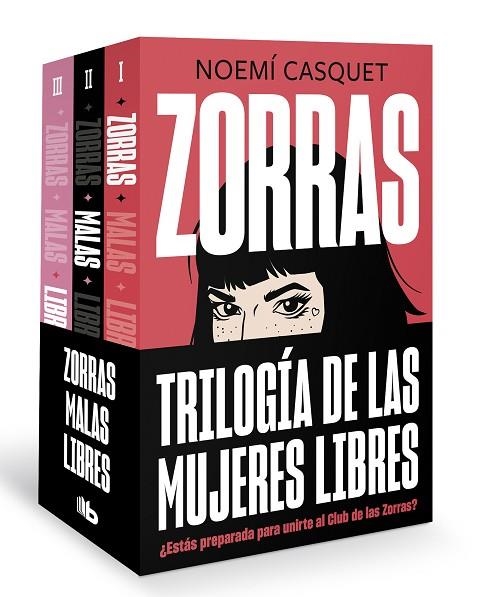 PACK TRILOGÍA ZORRAS (CONTIENE LOS TÍTULOS: ZORRAS | MALAS | LIBRES) | 9788413145556 | CASQUET, NOEMÍ | Llibreria Online de Banyoles | Comprar llibres en català i castellà online