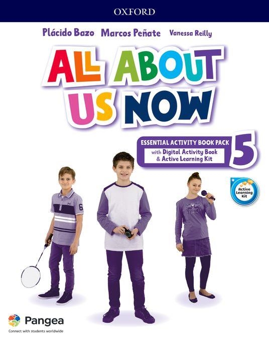 ALL ABOUT US NOW 5 . ACTIVITY BOOK ESSENTIAL PACK | 9780194079822 | REILLY, VANESSA/BAZO, PLÁCIDO/PEÑATE, MARCOS | Llibreria Online de Banyoles | Comprar llibres en català i castellà online