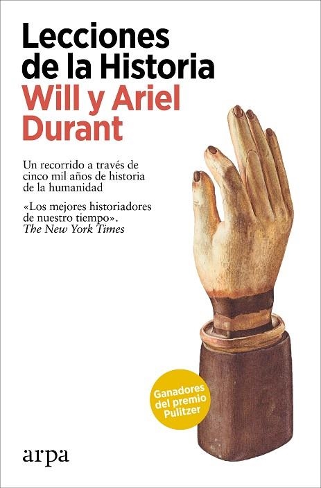 LECCIONES DE LA HISTORIA | 9788418741524 | DURANT, WILL Y ARIEL | Llibreria Online de Banyoles | Comprar llibres en català i castellà online