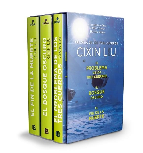 ESTUCHE TRILOGÍA LOS TRES CUERPOS | 9788418037160 | LIU, CIXIN | Llibreria Online de Banyoles | Comprar llibres en català i castellà online