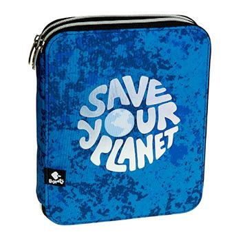 PLUMIER LLAPIS DOBLE. SAVE THE PLANET | 8422829668469 | Llibreria Online de Banyoles | Comprar llibres en català i castellà online