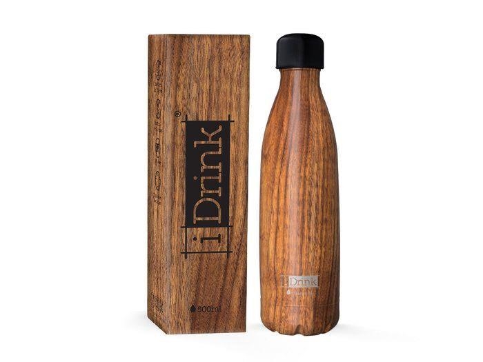 AMPOLLA TÈRMICA WOOD 500ML | 8057711465514 | IDRINK | Llibreria L'Altell - Llibreria Online de Banyoles | Comprar llibres en català i castellà online - Llibreria de Girona