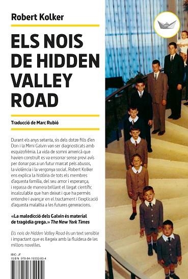 ELS NOIS DE HIDDEN VALLEY ROAD | 9788419332004 | KOLKER, ROBERT | Llibreria Online de Banyoles | Comprar llibres en català i castellà online