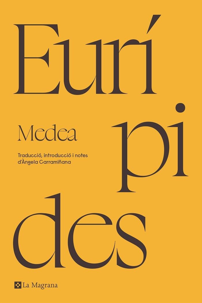 MEDEA | 9788419013903 | EURÍPIDES, | Llibreria Online de Banyoles | Comprar llibres en català i castellà online