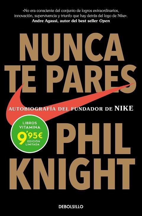 NUNCA TE PARES | 9788466363914 | KNIGHT, PHIL | Llibreria Online de Banyoles | Comprar llibres en català i castellà online